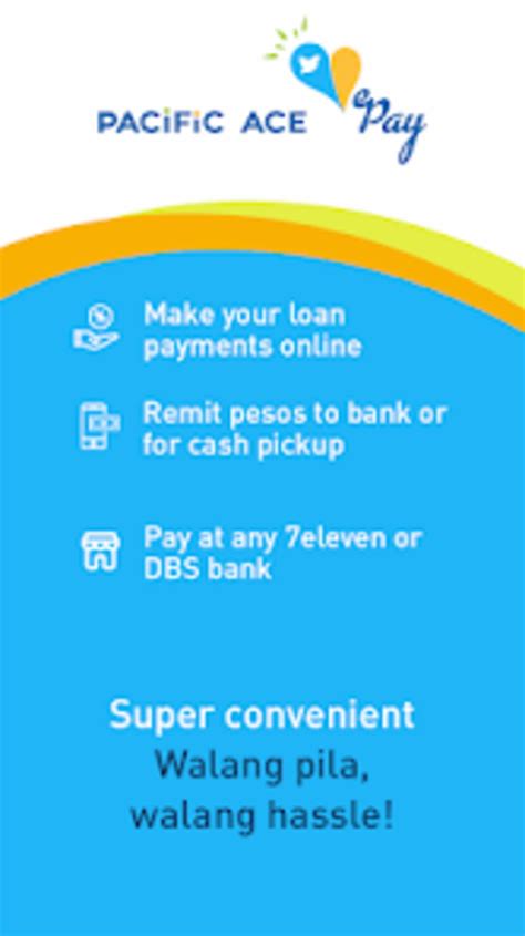 pacific ace loan|PA ePay .
